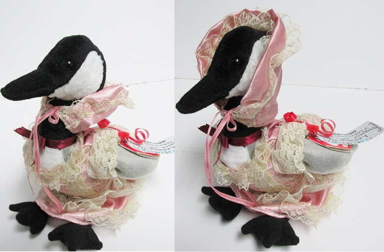 Loosy the canadian goose \"Dressed\" - Beanie Baby